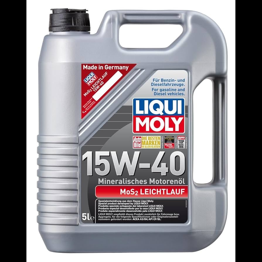 Liqui Moly 15W-40 エンジンオイル 5L Amazon.com: LIQUI MOLY Touring High Tech Diesel Specialoil